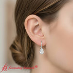 Load image into Gallery viewer, 3-carat-pear-shape-diamond-stud-earrings-in-white-gold-fdear9225pe-3-ct