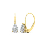 Load image into Gallery viewer, 3-carat-pear-shape-diamond-stud-earrings-in-yellow-gold-FDEAR9225PE-3.00CT-NL-YG