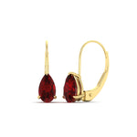 Load image into Gallery viewer, 3-carat-pear-shape-ruby-stud-earrings-in-yellow-gold-FDEAR9225PEGRUDR-3.00CT-NL-YG
