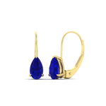Load image into Gallery viewer, 3-carat-pear-shape-sapphire-stud-earrings-in-yellow-gold-FDEAR9225PEGSABL-3.00CT-NL-YG