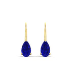 Load image into Gallery viewer, 3-carat-pear-shape-sapphire-stud-earrings-in-yellow-gold-FDEAR9225PEGSABL-3.00CT-NL-YG
