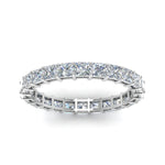 Load image into Gallery viewer, 3-carat-princess-cut-diamond-eternity-ring-in-white-gold-FDEWB8675PR-3.0CTANGLE5-NL-WG