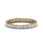 Load image into Gallery viewer, 3-carat-princess-cut-diamond-eternity-ring-in-yellow-gold-FDEWB8675PR-3.0CT-NL-YG