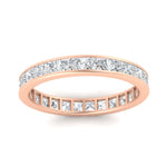 Load image into Gallery viewer, 3-carat-princess-cut-women_s-eternity-diamond-wedding-band-in-rose-gold-FDEWB160PRBANGLE5-3.00CT-NL-RG.jpg?v=1766128419