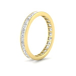 Load image into Gallery viewer, 3-carat-princess-cut-women_s-eternity-diamond-wedding-band-in-yellow-gold-FDEWB160PRBANGLE2-3.00CT-NL-YG.jpg?v=1766128419