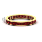 Load image into Gallery viewer, 3-carat-princess-cut-women_s-eternity-ruby-wedding-band-in-yellow-gold-FDEWB160PRBGRUDR-3.00CT-NL-YG-HW.jpg?v=1766128419