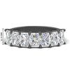 Load image into Gallery viewer, 3-carat-radiant-cut-diamond-wedding-band-for-women-in-black-gold-FD8008RAB-3.00CT-NL-BG-HW