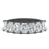Load image into Gallery viewer, 3-carat-radiant-cut-diamond-wedding-band-for-women-in-black-gold-FD8008RAB-3.00CT-NL-BG