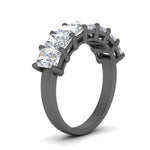 Load image into Gallery viewer, 3-carat-radiant-cut-diamond-wedding-band-for-women-in-black-gold-FD8008RABANGLE2-3.00CT-NL-BG