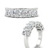 Load image into Gallery viewer, 3-carat-radiant-cut-diamond-wedding-band-for-women-in-white-gold-FD8008RABANGLE3-3.00CT-NL-WG