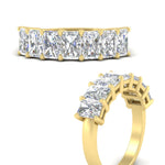 Load image into Gallery viewer, 3-carat-radiant-cut-diamond-wedding-band-for-women-in-yellow-gold-FD8008RABANGLE3-3.00CT-NL-YG