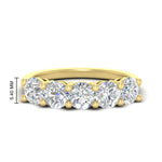 Load image into Gallery viewer, 3-carat-wedding-anniversary_20-ring-round-diamond-in-yellow-gold-FDENS141ROB-3.00CT-NL-YG-HW