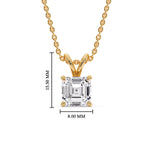 Load image into Gallery viewer, 3-ct-asscher-diamond-pendant-in-yellow-gold-FDPD8469ANGLE1-AS-3.00-YG-HW.jpg?v=1758706647