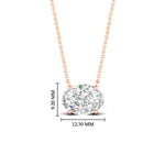 Load image into Gallery viewer, 3-ct-east-west-oval-solitaire-pendantin-fdpd10700ovangle1-3.00ct-nl-rg-hw