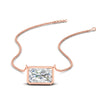 Load image into Gallery viewer, 3-ct-east-west-radiant-cut-bezel-diamond-pendant-in-rose-gold-fdpd11763rasleep-3.00ct-nl-rg.jpg