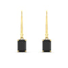 Load image into Gallery viewer, 3-ct-emerald-cut-black-diamond-drop-earrings-in-yellow-gold-fdear11236emgblackangle2-3.00ct-nl-yg.jpg?v=1765364324
