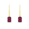 Load image into Gallery viewer, 3-ct-emerald-cut-pink-sapphire-drop-earrings-in-yellow-gold-fdear11236emgsadrpiangle2-3.00ct-nl-yg.jpg?v=1765364323
