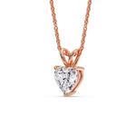 Load image into Gallery viewer, 3-ct-heart-solitaire-pendant-in-rose-gold-FDPD8469ANGLE2-HT-3.00-RG.jpg?v=1758612411