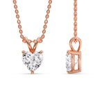 Load image into Gallery viewer, 3-ct-heart-solitaire-pendant-in-rose-gold-FDPD8469ANGLE3-HT-3.00-RG.jpg?v=1758612411