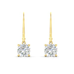 Load image into Gallery viewer, 3-ct-leverback-cushion-cut-diamond-drop-earrings-in-yellow-gold-fdear11236cuangle2-3.00ct-nl-yg.jpg?v=1765359804