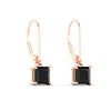 Load image into Gallery viewer, 3-ct-princess-cut-black-diamond-leverback-dangle-earrings-in-rose-gold-fdear11236prgblackangle3-3.00ct-nl-rg.jpg?v=1765510595