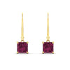 Load image into Gallery viewer, 3-ct-princess-cut-pink-sapphire-leverback-dangle-earrings-in-yellow-gold-fdear11236prgsadrpiangle2-3.00ct-nl-yg.jpg?v=1765510595