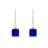 Load image into Gallery viewer, 3-ct-princess-cut-sapphire-leverback-dangle-earrings-in-white-gold-fdear11236prgsablangle2-3.00ct-nl-wg.jpg?v=1765510594