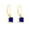 Load image into Gallery viewer, 3-ct-princess-cut-sapphire-leverback-dangle-earrings-in-yellow-gold-fdear11236prgsablangle3-3.00ct-nl-yg.jpg?v=1765510594