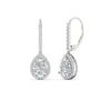 Load image into Gallery viewer, 3-ct.- pear-cut-halo-leverback-drop-diamond-earrings-in-white-gold-FDEAR-11235PEANGLE1-3.00CT-NL-WG