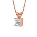 Load image into Gallery viewer, 3-ct.-diamond-princess-cut-solitaire-necklace-in-rose-gold-FDPD8469ANGLE2-PR-3.00-RG.jpg?v=1758712823