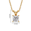 Load image into Gallery viewer, 3-ct.-diamond-princess-cut-solitaire-necklace-in-yellow-gold-FDPD8469ANGLE1-PR-3.00-YG-HW.jpg?v=1758712823