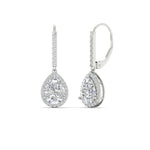 Load image into Gallery viewer, 3-ct.-pear-shaped-halo-diamond-lever-back-earrings-in-white-gold-FDEAR-11235PEANGLE1-3.00CT-NL-WG.jpg