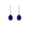 Load image into Gallery viewer, 3-ct.-pear-shaped-sapphire-with-halo-diamond-lever-back-earrings-in-white-gold-FDEAR-11235PEGSABLANGLE1-3.00CT-NL-WG.jpg