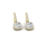 Load image into Gallery viewer, 3-ctw-halo-cushion-diamond-earring-lever-back-in-yellow-gold-FDEAR-11235CU-3.00CT-NL-YG.jpg