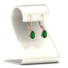 Load image into Gallery viewer, 3-ctw.-emerald-pear-shape-drop-earrings-lever-back-in-rose-gold-FDEAR11236PEGEMGR-3.00CT-NL-RG.jpg
