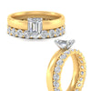 Load image into Gallery viewer, 3-mm-emerald-cut-solitaire-ring-with-eternity-band-in-yellow-gold-fdens11590emangle3-3.00mm-nl-yg_20e45366-def6-406f-b06e-0a569460a120.jpg?v=1760334060