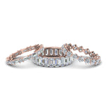 Load image into Gallery viewer, 3-piece-stack-eternity-band-in-18K-rose-gold-FD8474B-NL-RG.jpg