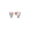 Load image into Gallery viewer, One Carat Diamond Pear Cut 3 Prong Earring