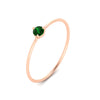 Load image into Gallery viewer, 3-prong-round-emerald-tiny-band-ring-in-rose-gold-fd9389gemgrangle4-nl-rg.jpg?v=1756441995