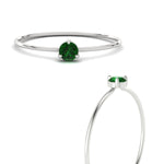 Load image into Gallery viewer, 3-prong-round-emerald-tiny-band-ring-in-white-gold-fd9389gemgrangle3-nl-wg.jpg?v=1756441995