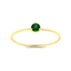 Load image into Gallery viewer, 3-prong-round-emerald-tiny-band-ring-in-yellow-gold-fd9389gemgrangle5-nl-yg.jpg?v=1756441995