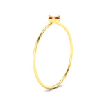 Load image into Gallery viewer, 3-prong-round-orange-sapphire-tiny-band-ring-in-yellow-gold-fd9389gsaorangle2-nl-yg.jpg?v=1756441995