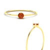 Load image into Gallery viewer, 3-prong-round-orange-sapphire-tiny-band-ring-in-yellow-gold-fd9389gsaorangle3-nl-yg.jpg?v=1756441995