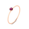 Load image into Gallery viewer, 3-prong-round-pink-sapphire-tiny-band-ring-in-rose-gold-fd9389gsadrpiangle4-nl-rg.jpg?v=1756441995