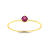 Load image into Gallery viewer, 3-prong-round-pink-sapphire-tiny-band-ring-in-yellow-gold-fd9389gsadrpiangle5-nl-yg.jpg?v=1756441995