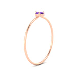 Load image into Gallery viewer, 3-prong-round-purple-topaz-tiny-band-ring-in-rose-gold-fd9389gvitoangle2-nl-rg.jpg?v=1756441995