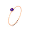 Load image into Gallery viewer, 3-prong-round-purple-topaz-tiny-band-ring-in-rose-gold-fd9389gvitoangle4-nl-rg.jpg?v=1756441995