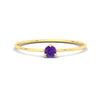 Load image into Gallery viewer, 3-prong-round-purple-topaz-tiny-band-ring-in-yellow-gold-fd9389gvitosleep-nl-yg.jpg?v=1756441995