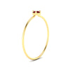 Load image into Gallery viewer, 3-prong-round-ruby-tiny-band-ring-in-yellow-gold-fd9389grudrangle2-nl-yg.jpg?v=1756441995