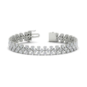 3-row-fancy-diamond-tennis-bracelet-in-white-gold-fdbrc11586angle2-nl-wg